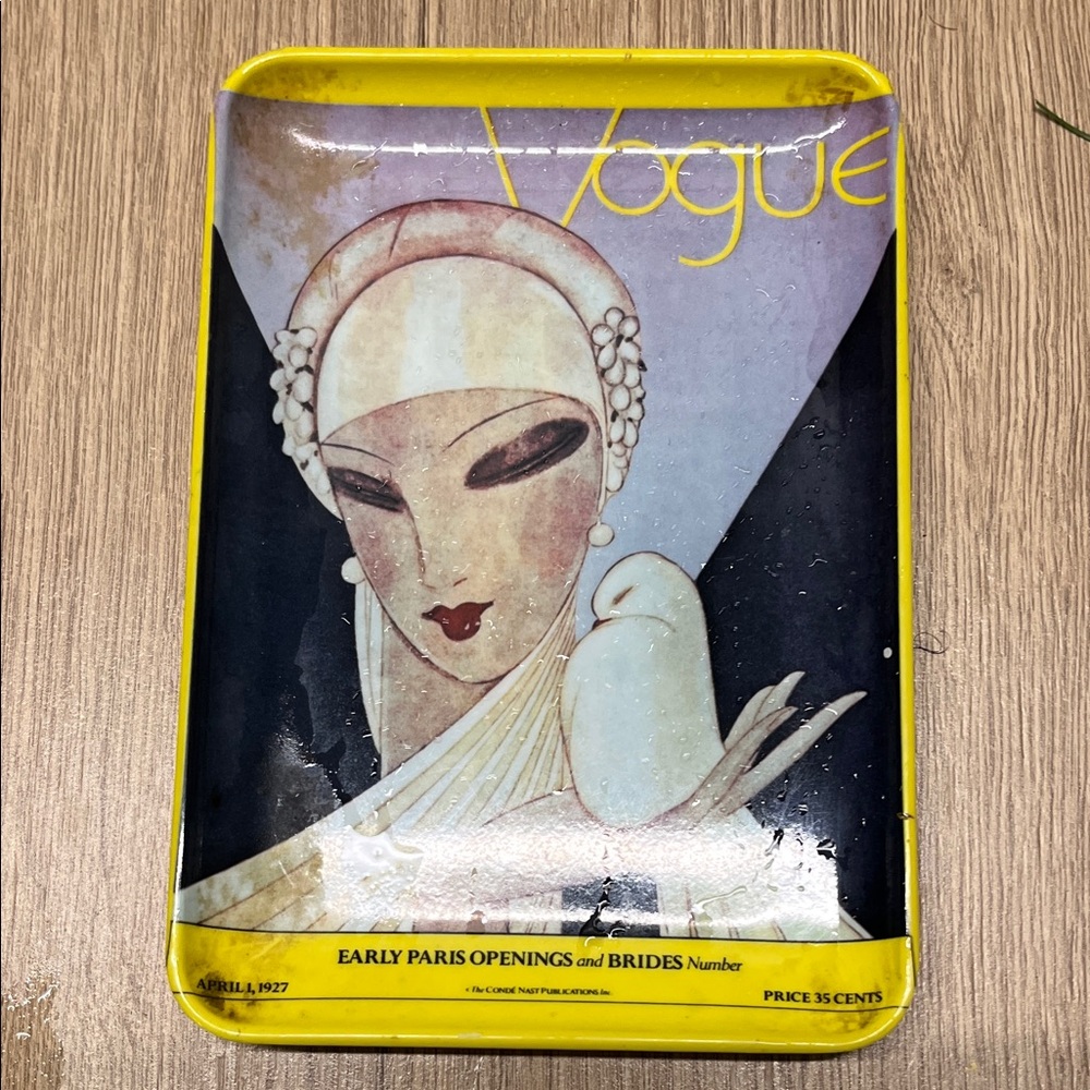 Vogue Vintage Art Deco Tray